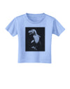 Tyrannosaurus Rex Design - Grayscale Toddler T-Shirt by TooLoud-Toddler T-Shirt-TooLoud-Aquatic-Blue-2T-Davson Sales