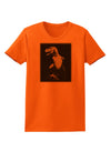 Tyrannosaurus Rex Design - Grayscale Womens T-Shirt by TooLoud-Womens T-Shirt-TooLoud-Orange-X-Small-Davson Sales