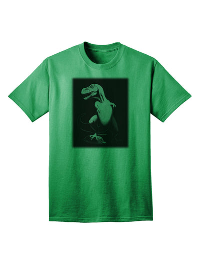 Tyrannosaurus Rex Design - Sophisticated Grayscale Adult T-Shirt by TooLoud-Mens T-shirts-TooLoud-Kelly-Green-Small-Davson Sales