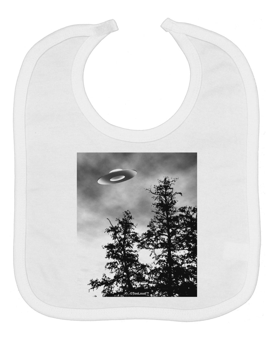 UFO Sighting - Extraterrestrial Baby Bib by TooLoud