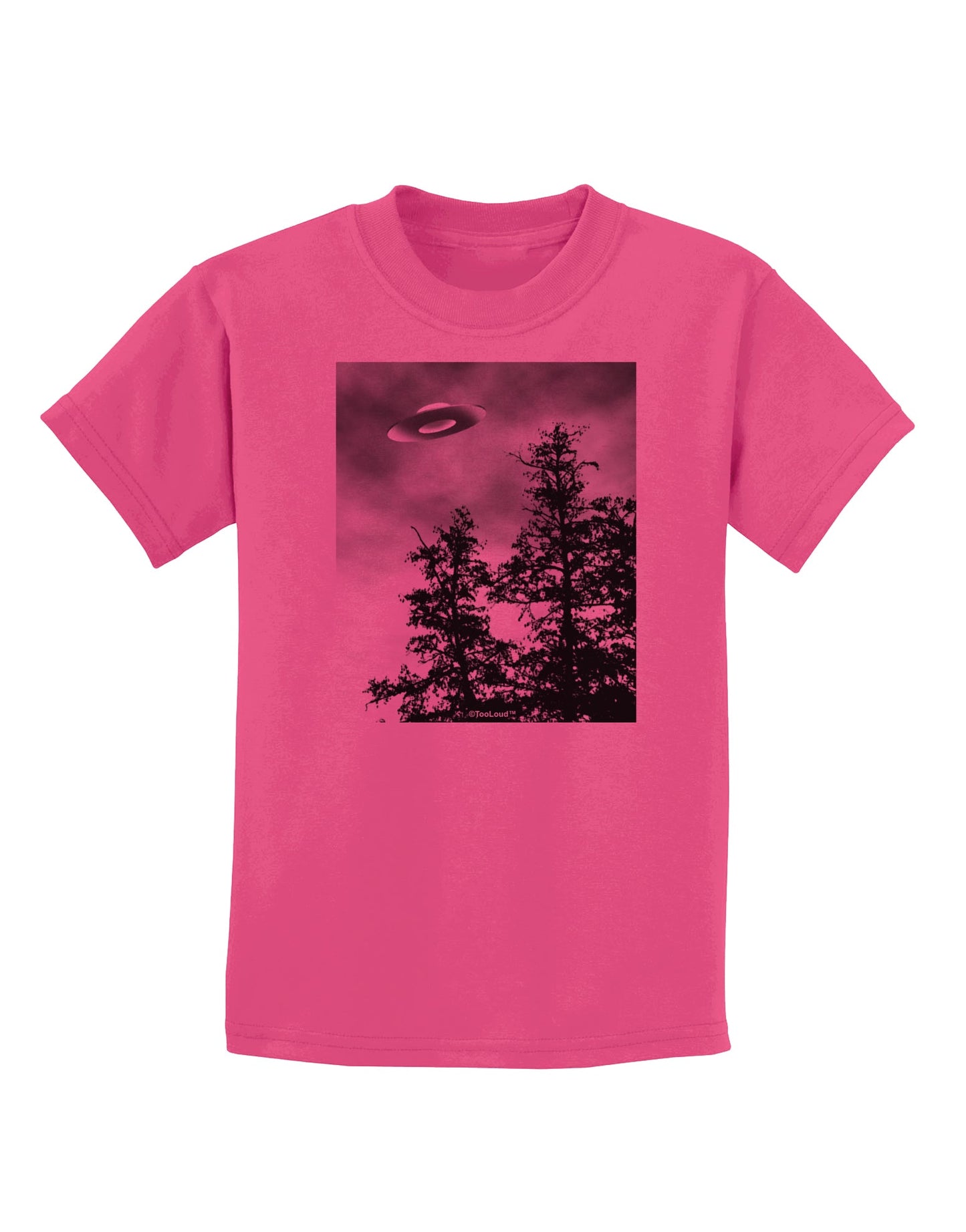 UFO Sighting - Extraterrestrial Childrens T-Shirt by TooLoud-Childrens T-Shirt-TooLoud-Sangria-X-Small-Davson Sales