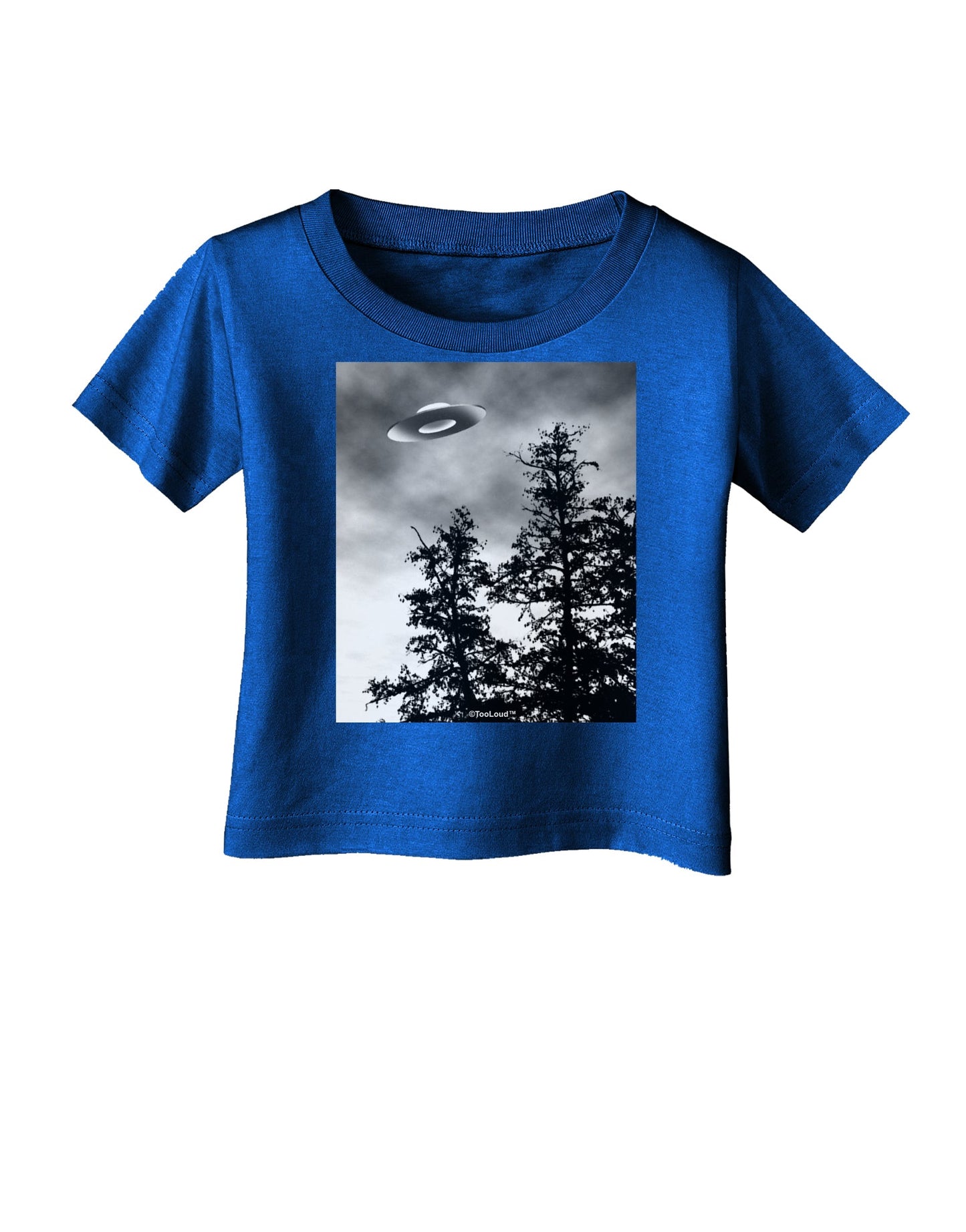 UFO Sighting - Extraterrestrial Infant T-Shirt Dark by TooLoud-Infant T-Shirt-TooLoud-Royal-Blue-06-Months-Davson Sales