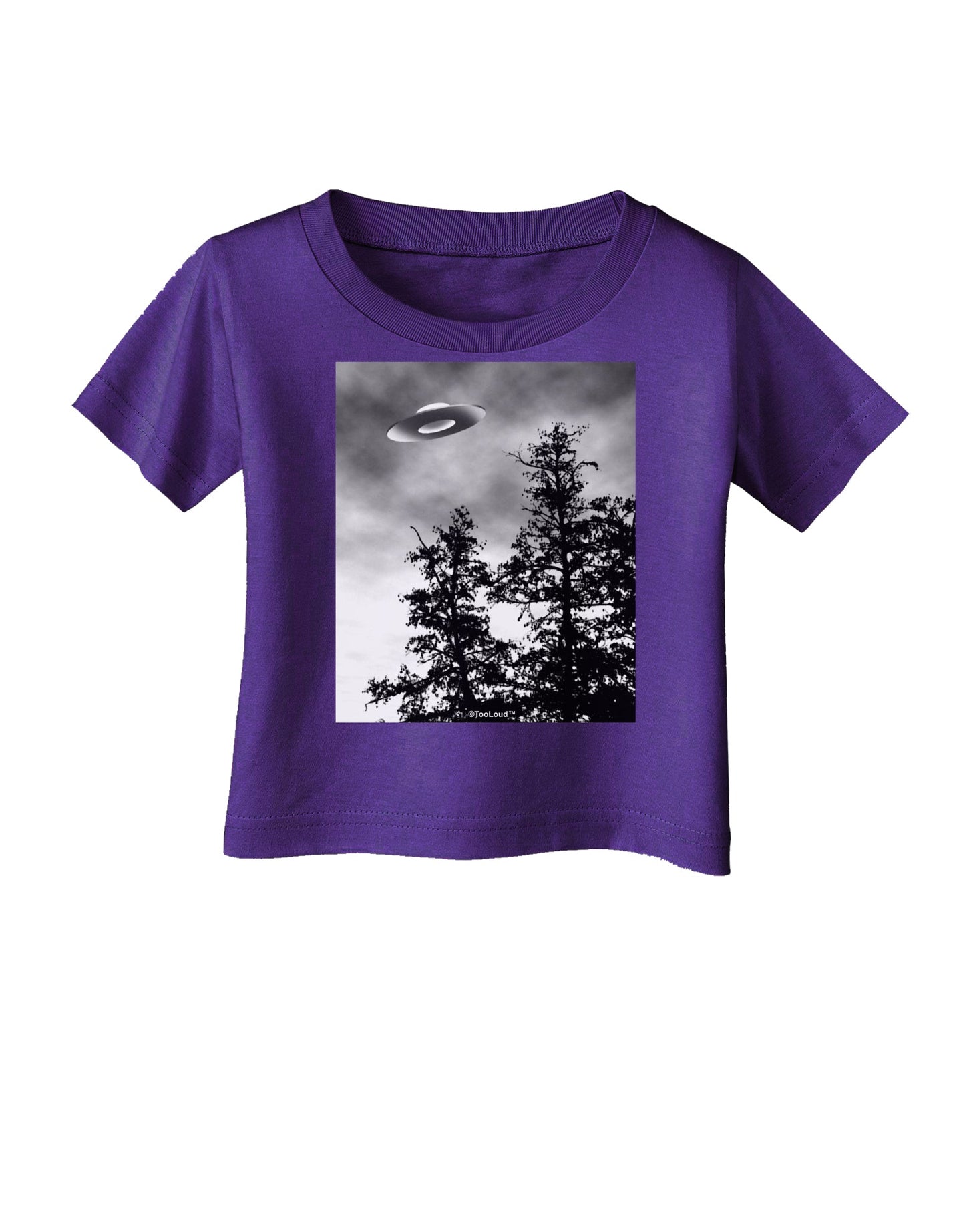 UFO Sighting - Extraterrestrial Infant T-Shirt Dark by TooLoud-Infant T-Shirt-TooLoud-Purple-06-Months-Davson Sales