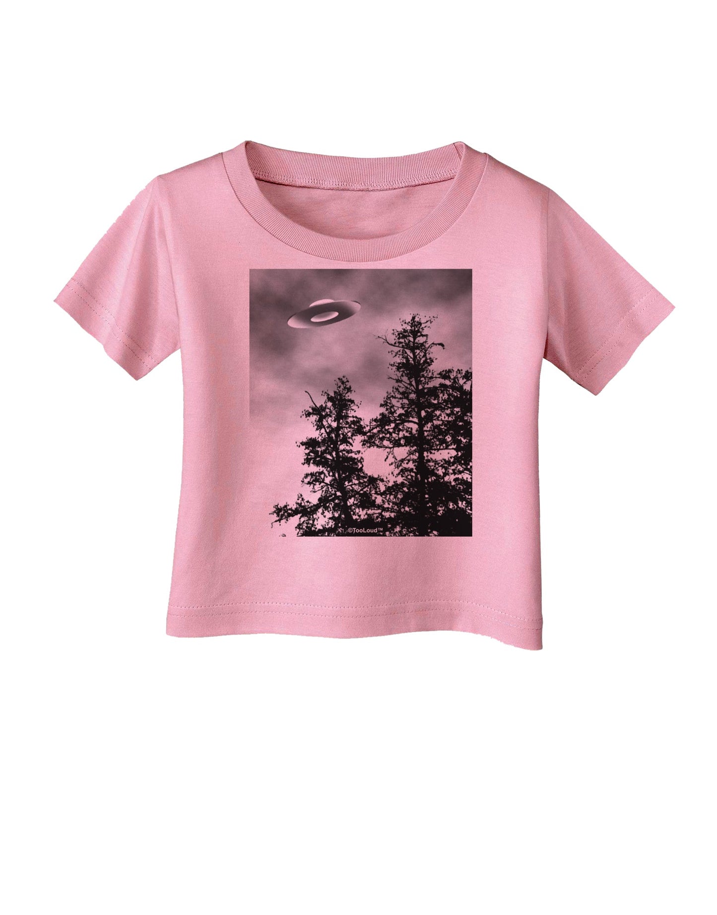 UFO Sighting - Extraterrestrial Infant T-Shirt by TooLoud-Infant T-Shirt-TooLoud-Candy-Pink-06-Months-Davson Sales