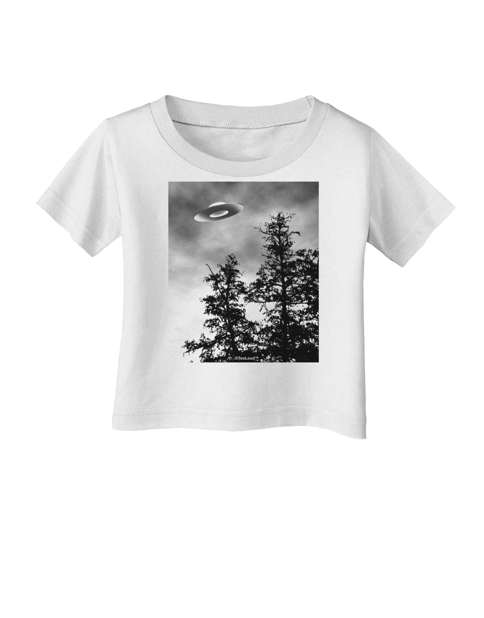 UFO Sighting - Extraterrestrial Infant T-Shirt by TooLoud-Infant T-Shirt-TooLoud-White-06-Months-Davson Sales