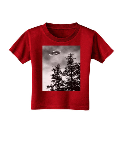 UFO Sighting - Extraterrestrial Toddler T-Shirt Dark by TooLoud-Toddler T-Shirt-TooLoud-Red-2T-Davson Sales