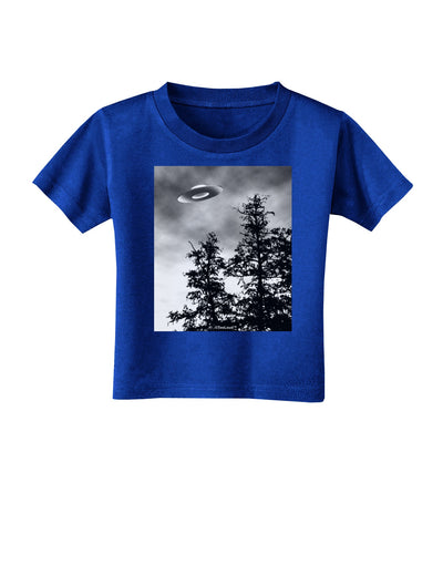 UFO Sighting - Extraterrestrial Toddler T-Shirt Dark by TooLoud-Toddler T-Shirt-TooLoud-Royal-Blue-2T-Davson Sales