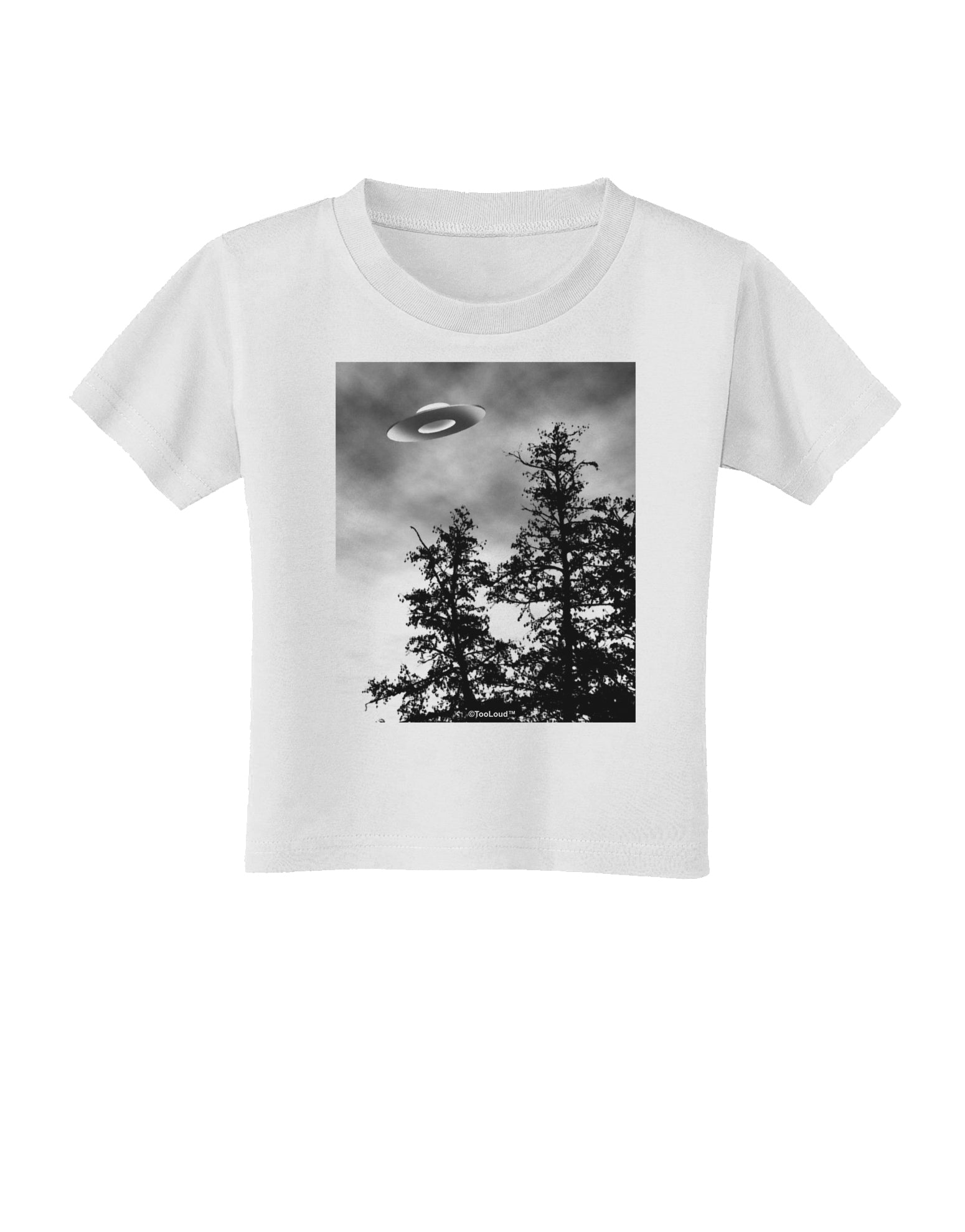 UFO Sighting - Extraterrestrial Toddler T-Shirt by TooLoud-Toddler T-Shirt-TooLoud-White-2T-Davson Sales