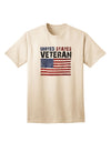 US Veteran Distressed Adult T-Shirt-Mens T-Shirt-TooLoud-Natural-Small-Davson Sales