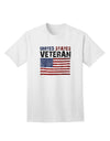 US Veteran Distressed Adult T-Shirt-Mens T-Shirt-TooLoud-White-Small-Davson Sales
