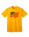 USA American Flag Adult T-Shirt - A Symbol of Patriotism and National Pride-Mens T-shirts-TooLoud-Gold-Small-Davson Sales