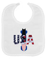 USA Bobsled Baby Bib by TooLoud