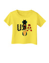 USA Bobsled Infant T-Shirt by TooLoud-TooLoud-Yellow-06-Months-Davson Sales