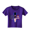 USA Bobsled Toddler T-Shirt Dark by TooLoud-Toddler T-Shirt-TooLoud-Purple-2T-Davson Sales