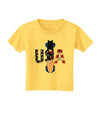 USA Bobsled Toddler T-Shirt by TooLoud-Toddler T-Shirt-TooLoud-Yellow-2T-Davson Sales