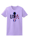 USA Bobsled Womens T-Shirt by TooLoud-TooLoud-Lavender-X-Small-Davson Sales