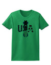 USA Bobsled Womens T-Shirt by TooLoud-TooLoud-Kelly-Green-X-Small-Davson Sales