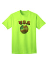 USA Flag Soccer Ball - Premium Adult T-Shirt for Sports Enthusiasts-Mens T-shirts-TooLoud-Neon-Green-Small-Davson Sales
