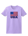 USA Flag Womens T-Shirt by TooLoud-Womens T-Shirt-TooLoud-Lavender-X-Small-Davson Sales