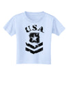 USA Military Army Stencil Logo Toddler T-Shirt-Toddler T-Shirt-TooLoud-Light-Blue-2T-Davson Sales