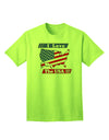 USA Pride Adult T-Shirt: Show Your Love for the United States-Mens T-shirts-TooLoud-Neon-Green-Small-Davson Sales