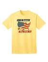 USA Pride Adult T-Shirt: Show Your Love for the United States-Mens T-shirts-TooLoud-Yellow-Small-Davson Sales