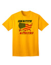 USA Pride Adult T-Shirt: Show Your Love for the United States-Mens T-shirts-TooLoud-Gold-Small-Davson Sales