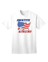 USA Pride Adult T-Shirt: Show Your Love for the United States-Mens T-shirts-TooLoud-White-Small-Davson Sales