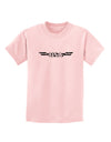 USA Stripes Monochrome Vintage Childrens T-Shirt-Childrens T-Shirt-TooLoud-PalePink-X-Small-Davson Sales