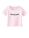 USA Stripes Monochrome Vintage Infant T-Shirt-Infant T-Shirt-TooLoud-Light-Pink-06-Months-Davson Sales