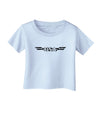 USA Stripes Monochrome Vintage Infant T-Shirt-Infant T-Shirt-TooLoud-Light-Blue-06-Months-Davson Sales