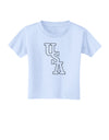 USA Text Toddler T-Shirt-Toddler T-Shirt-TooLoud-Light-Blue-2T-Davson Sales