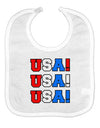 USA! USA! USA! Baby Bib