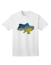 #stand with Ukraine Country Adult T-Shirt White 4XL Tooloud