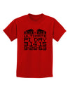 Ultimate Pi Day Design - Mirrored Pies Childrens T-Shirt by TooLoud-Childrens T-Shirt-TooLoud-Red-X-Small-Davson Sales