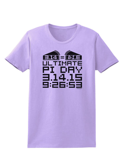 Ultimate Pi Day Design - Mirrored Pies Womens T-Shirt by TooLoud