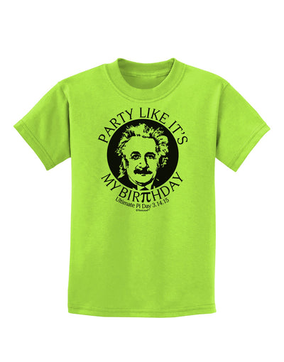 Ultimate Pi Day - Birthday Design Childrens T-Shirt by TooLoud-Childrens T-Shirt-TooLoud-Lime-Green-X-Small-Davson Sales