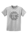 Ultimate Pi Day - Retro Computer Style Pi Circle Childrens T-Shirt by TooLoud-Childrens T-Shirt-TooLoud-AshGray-X-Small-Davson Sales