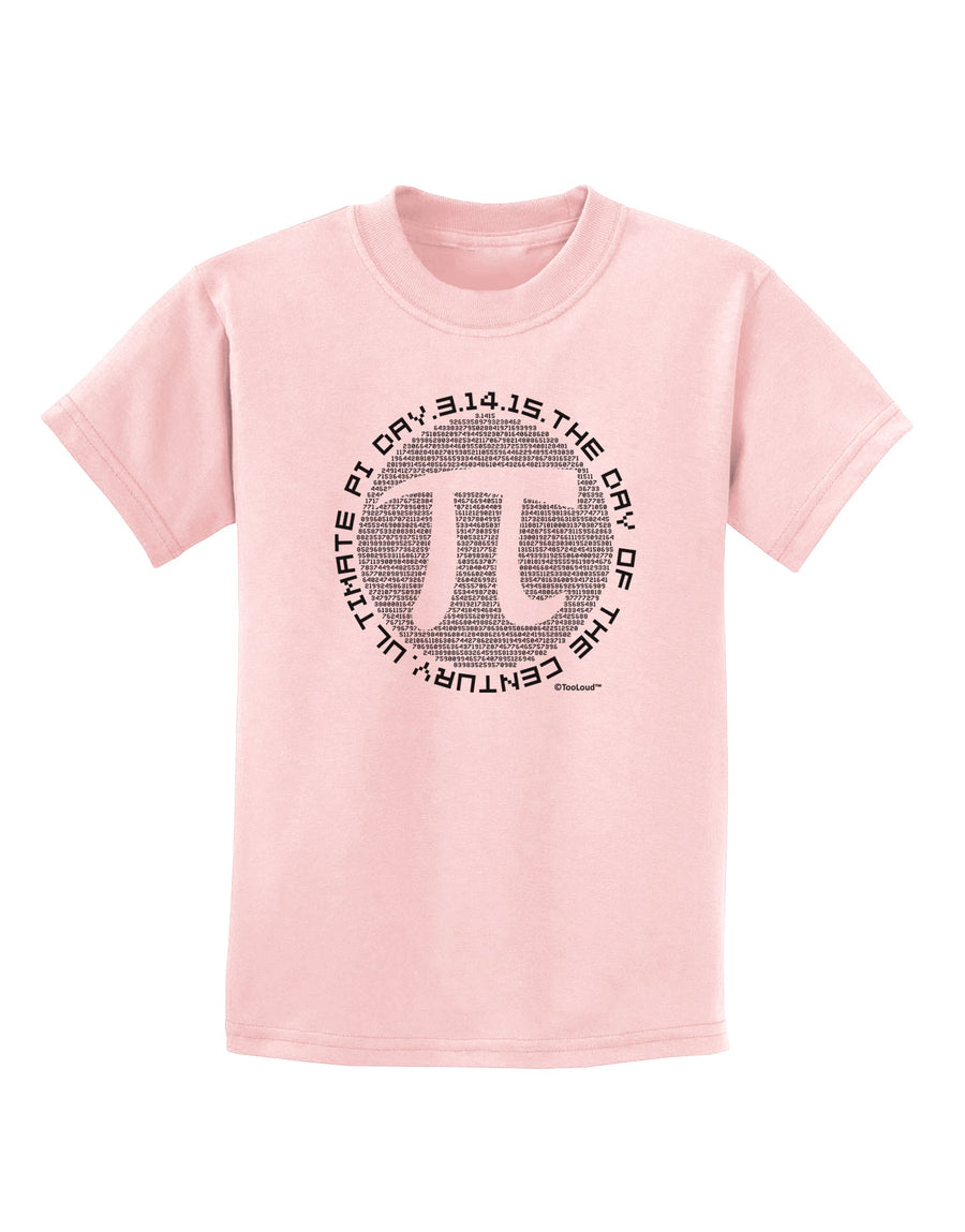 Ultimate Pi Day - Retro Computer Style Pi Circle Childrens T-Shirt by TooLoud-Childrens T-Shirt-TooLoud-White-X-Small-Davson Sales