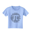 Ultimate Pi Day - Retro Computer Style Pi Circle Toddler T-Shirt by TooLoud-Toddler T-Shirt-TooLoud-Aquatic-Blue-2T-Davson Sales