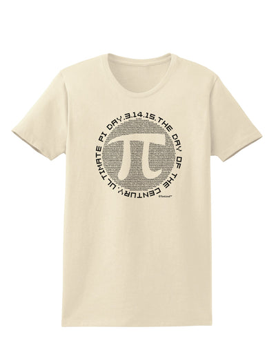 Ultimate Pi Day - Retro Computer Style Pi Circle Womens T-Shirt by TooLoud-Womens T-Shirt-TooLoud-Natural-X-Small-Davson Sales