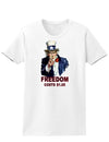 Uncle Sam Freedom Costs a Buck O Five Womens T-Shirt-Womens T-Shirt-TooLoud-White-X-Small-Davson Sales