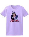 Uncle Sam Pointing is my Right Womens T-Shirt-Womens T-Shirt-TooLoud-Lavender-X-Small-Davson Sales