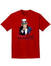 Uncle Sam Proud to be an American Adult Dark T-Shirt-Mens T-Shirt-TooLoud-Red-Small-Davson Sales