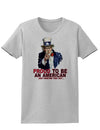 Uncle Sam Proud to be an American Womens T-Shirt-Womens T-Shirt-TooLoud-AshGray-X-Small-Davson Sales