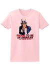 Uncle Sam Proud to be an American Womens T-Shirt-Womens T-Shirt-TooLoud-PalePink-X-Small-Davson Sales