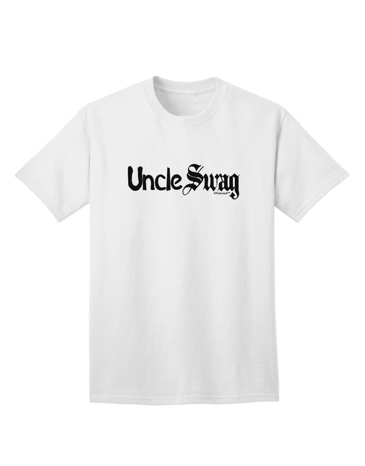 Uncle Swag Text Adult T-Shirt - A Stylish Addition to Your Wardrobe, Crafted by TooLoud-Mens T-shirts-TooLoud-White-Small-Davson Sales