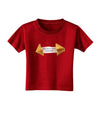 Unfortunate Cookie Toddler T-Shirt Dark-Toddler T-Shirt-TooLoud-Red-2T-Davson Sales