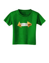 Unfortunate Cookie Toddler T-Shirt Dark-Toddler T-Shirt-TooLoud-Clover-Green-2T-Davson Sales