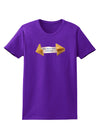 Unfortunate Cookie Womens Dark T-Shirt-TooLoud-Purple-X-Small-Davson Sales